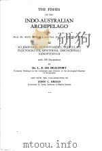 THE FISHES OF THE INDO-AUSTRALIAN ARCHIPELAGO 11     PDF电子版封面    DR.L.F.DE BEAUFORT  JOHN C.BRI 