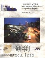 1993 IEEE MTT-S INTERNATIONAL MICROWAVE SYMPOSIUM DIGEST VOLUME 3（1993 PDF版）