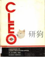 CONFERENCE ON LASERS AND ELECTRO-OPTICS 1988 TECHNICAL DIGEST SERIES VOLUME 7  CONFERENCE EDITION   1988  PDF电子版封面  155752033X   