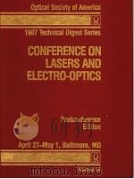CONFERENCE ON LASERS AND ELECTRO-OPTICS 1987（1987 PDF版）