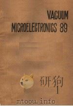 VACUUM MICROELECTRONICS 89  1     PDF电子版封面     