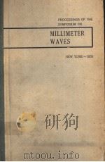 PROCEEDINGS OF THE SYMPOSIUM ON MILLIMETER WAVES VOLUME 9（1959 PDF版）