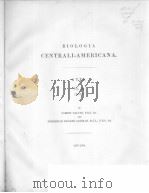 BIOLOGIA CENTRALI-AMERICANA  AVES  VOL.3  TEXT（ PDF版）