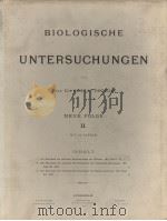 BIOLOGISCHE UNTERSUCHUNGEN  NEUE FOLGE  2（ PDF版）