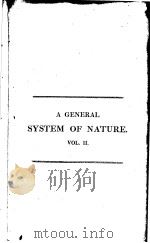 A GENERAL SYSTEM OF NATURE  VOL.2  PART 1     PDF电子版封面     