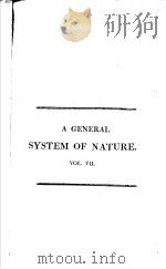 A GENERAL SYSTEM OF NATURE  VOL.7  MINERAL KINGDOM     PDF电子版封面     