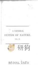A GENERAL SYSTEM OF NATURE  VOL.4  WORMS     PDF电子版封面     