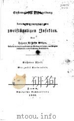 SYSTEMATISCHE BESCHREIBUNG DER EUROPAISCHEN ZWEIFLUNGELIGEN INSETEN  N.6  1830     PDF电子版封面     