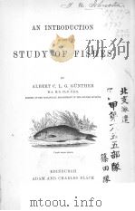 AN INTRODUCTION TO THE STUDY OF FISHES  1880     PDF电子版封面    LABERT C.L.G.GUNTHER 