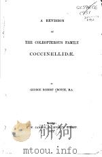 A REVISION OF THE COLEOPTEROUS FAMILY COCCINELLIDAE（ PDF版）
