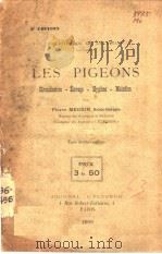 LES PIGEONS  1909     PDF电子版封面     