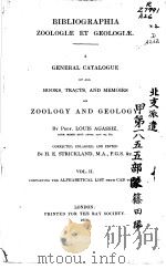 BIBLIOGRAPHIA ZOOLOGIAE ET GEOLOGIAE G.-F. VOL.2  1850     PDF电子版封面    PROF.LOUIS AGASSIZ 