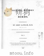 A GENERAL HISTORY OF BIRDS  VOL 5  1822     PDF电子版封面    JOHN LATHAM 