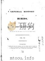 A GENERAL HISTORY OF BIRDS  VOL 7  1823     PDF电子版封面    JOHN LATHAM 