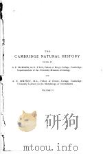 THE CAMBRIGE NATURAL HISTORY  VOL.6     PDF电子版封面     