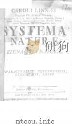 SYSTEMA NATURAE  1758     PDF电子版封面     