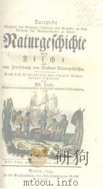 NATUR GESCHICHTE DER FISCHE  BAND.1 (2)  1799（ PDF版）