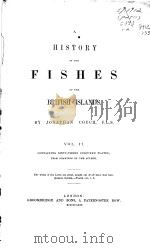 A HISTORY OF THE FISHES OF THE BRITISH ISLANDS  VOL.2     PDF电子版封面     