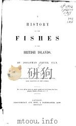 A HISTORY OF THE FISHES OF THE BRITISH ISLANDS  VOL.1     PDF电子版封面     