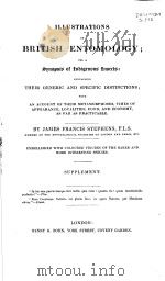 ILLUSTRATIONS OF BRITISH ENTOMOLOGY  SUPPLEMENT 1846（ PDF版）