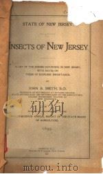 INSECTS OF NEW JERSEY  1899（ PDF版）