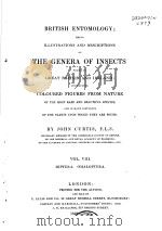 BRITISH ENTOMOLOGY  VOL.8     PDF电子版封面    JOHN CURTIS F.L.S. 