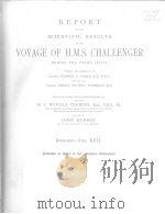 REPORT ON THE SCIENTIFIC RESULTS OF THE VOYAGE OF H.M.S. CHALLENGER  ZOOLOGY VOL.17     PDF电子版封面     