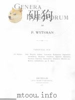 GENERA INSECTORUM FASCICULES 205     PDF电子版封面    P.WYTSMAN 