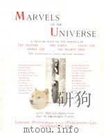 MARVELS OF THE UNIVERSE  VOL.1     PDF电子版封面     
