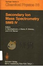 SECONDARY ION MASS SPECTROMETRY SIMS 4（ PDF版）