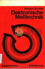 ELEKTRONISCHE MEBTECHNIK     PDF电子版封面     