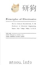 PRINCIPLES OF ELECTRONICS     PDF电子版封面    ROYCE GERALD KLOEFFLER 