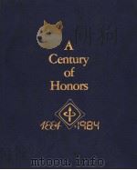 A CENTURY OF HONORS     PDF电子版封面  0879421770   