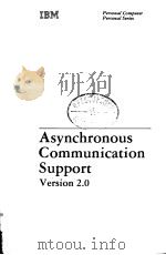 ASYNCHRONOUS COMMUNICATION SUPPORT VERSION 2.0     PDF电子版封面     