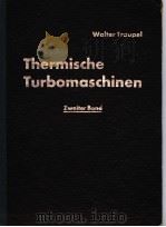 THERMISCHE TURBOMASCHINEN     PDF电子版封面    WALTER TRAUPEL 