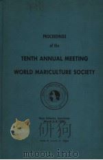 PROCEEDINGS OF THE WORLD MARICULTURE SOCIETY  VOLUME 11  1980（ PDF版）