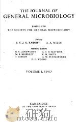 THE JOURNAL OF GENERAL MICROBIOLOGY  1947  VOLUME 1（ PDF版）