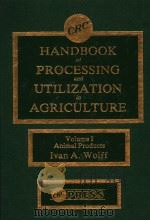 CRC HANDBOOK OF PROCESSING AND UTILIZATON IN AGRICULTURE VOLUME I ANIMAL PRODUCTS（ PDF版）