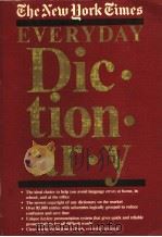 THE NEW YORK TIMES EVERYDAY DICTIONARY     PDF电子版封面  0812909100  THOMAS M.PAIKEDAY 