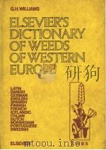 ELSEVIER‘S DICTIONARY OF WEEDS OF WESTERN EUROPE（ PDF版）
