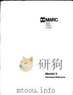 MARC MENTAT 2 COMMAND REFERENCE     PDF电子版封面     