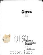 MARC VOLUME E DEMONSTRATION PROBLEMS PART 4 CONTACT  ADVANCED TOPICS     PDF电子版封面     