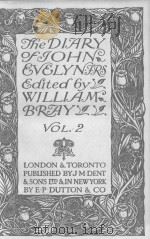 THE DIARY OF JOHN EVELYN Ⅱ（1920 PDF版）