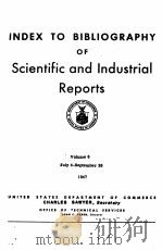 INDEX TO BIBLIOGRAPHY OF SCIENTIFIC AND INDUSTRIAL REPORTS（1947 PDF版）