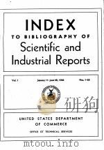 INDEX TO BIBLIOGRAPHY OF SCIENTIFIC AND INDUSTRIAL REPORTS VOL.1-5（1946 PDF版）