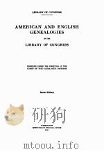 American and English genealogies in the Library of Congress（1919 PDF版）
