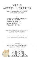 Open access libraries   1915  PDF电子版封面    JAMES DOUGLAS STEWART OLIVE 