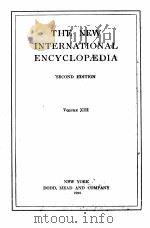 THE NEWINTERNATIONAL ENCYCLOPAEDOA VOLUME ⅩⅢ（1923年 PDF版）