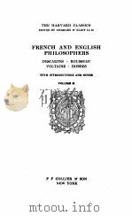 the harvard classics french and englis volume 34   1889  PDF电子版封面    charles w eliot lld 