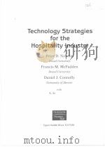 TECHNOLOGY STRATEGIES FOR THE HOSPITALITY INDUSTRY（ PDF版）